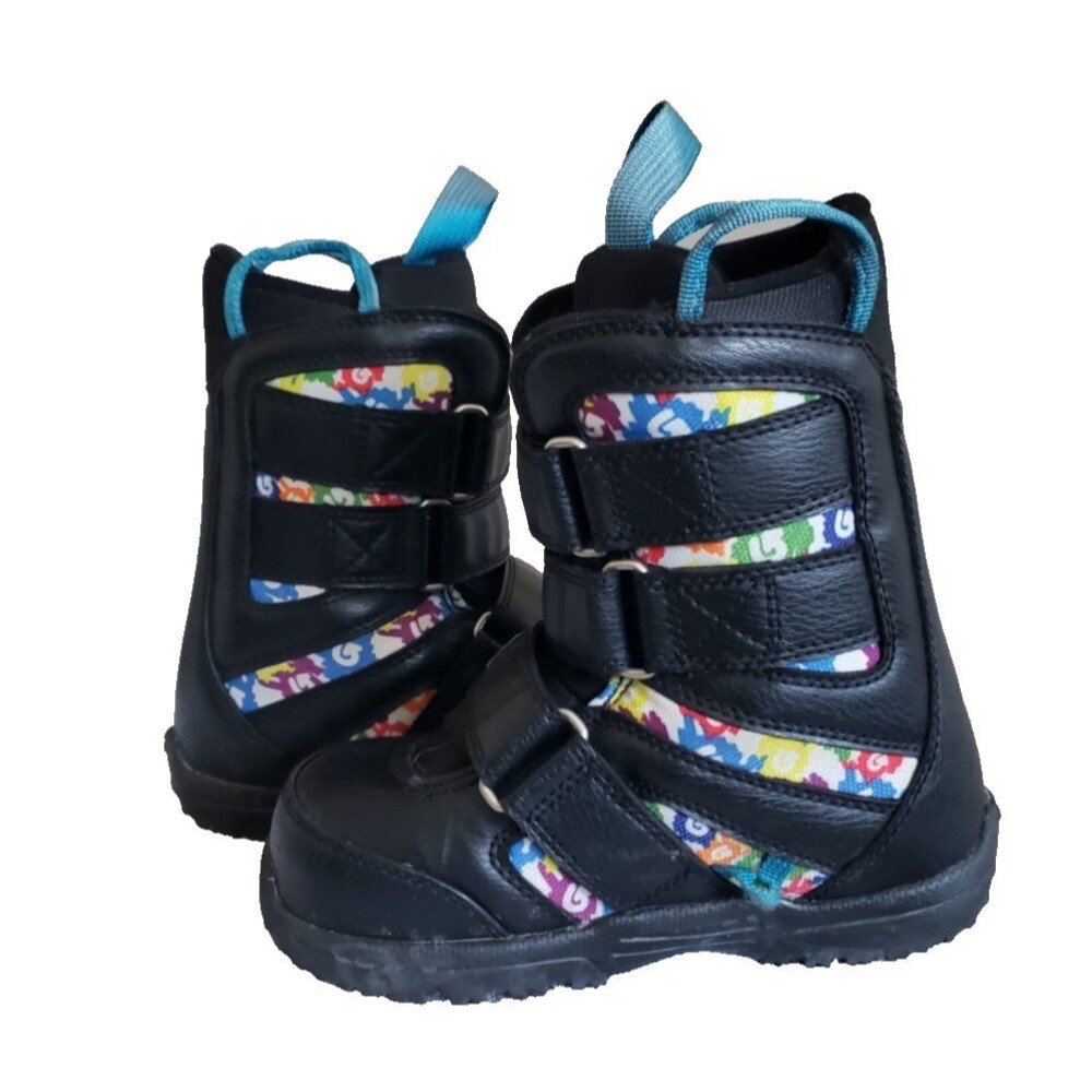 Burton Grom Snowboard Boots Shoes Boys Girls Kids Size 11C - Picture 9 of 11
